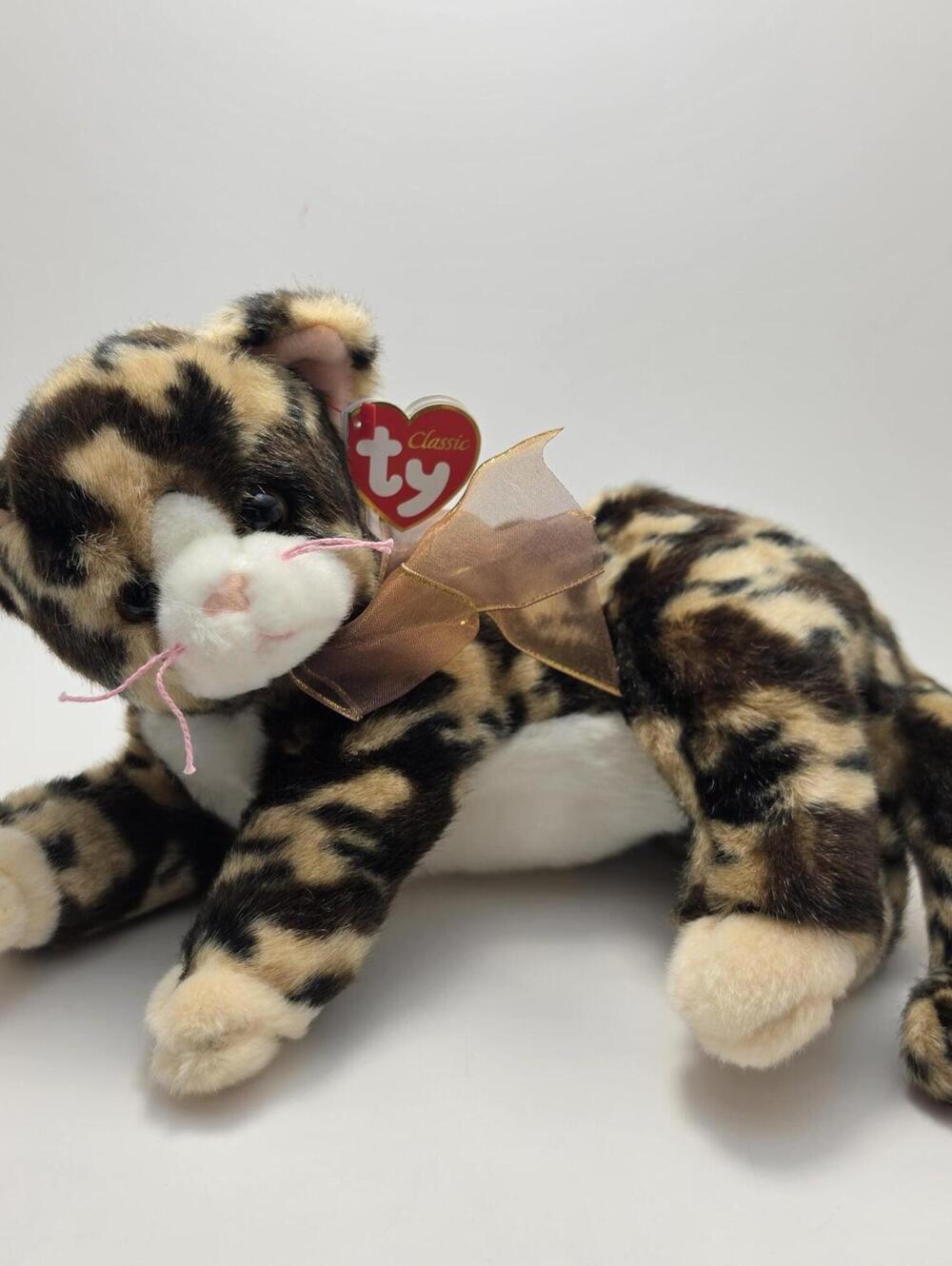 Ty Classics Collection “Fiddles” the Calico Kitty Cat  *Rare* (12 inch)